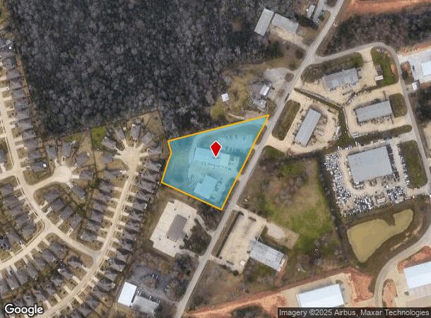  2027 Airport Rd, Conroe, TX Parcel Map