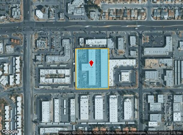  4770 W Nevso Dr, Las Vegas, NV Parcel Map