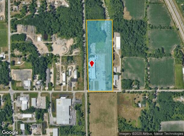  13401 New Holland St, Holland, MI Parcel Map