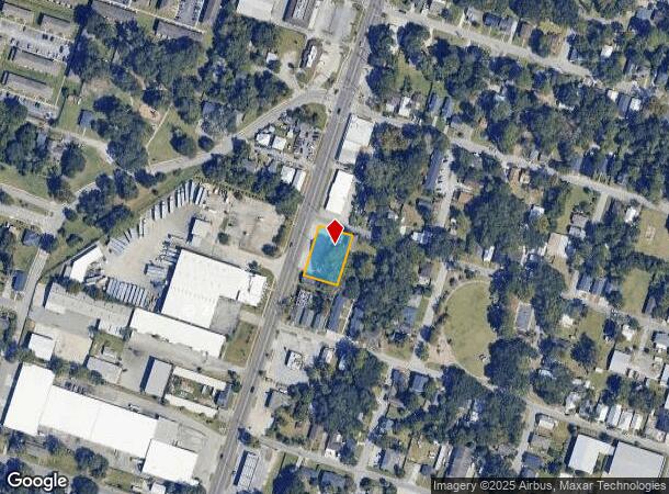  4004 Montgomery St, Savannah, GA Parcel Map
