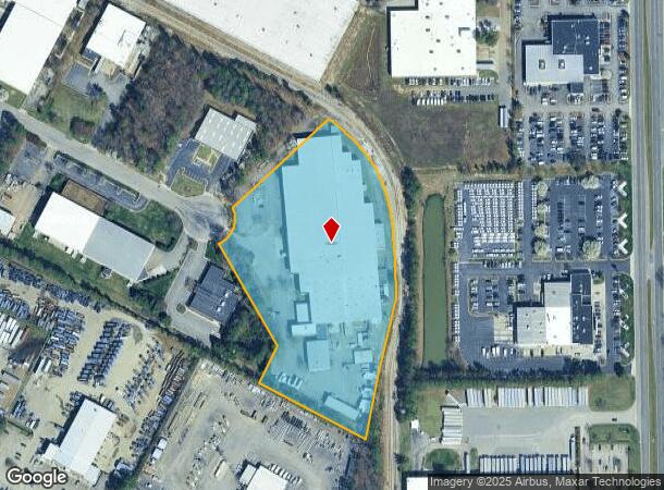4500 Sarellen Rd, Henrico, VA Parcel Map