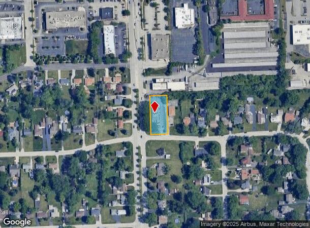 1263 S Highland Ave, Lombard, IL Parcel Map