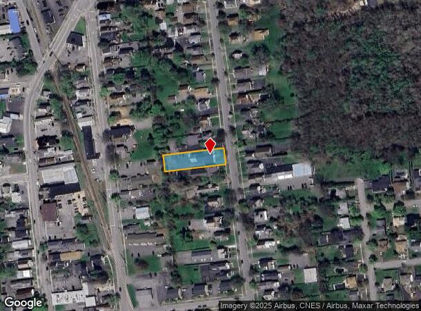  77 Sailly Ave, Plattsburgh, NY Parcel Map