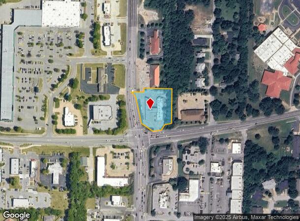  1968 N Crossover Rd, Fayetteville, AR Parcel Map