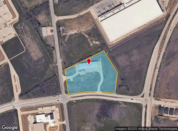  1463 S 2Nd Ave, Mansfield, TX Parcel Map