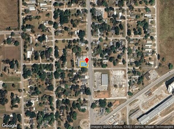 401 N 3Rd St, Ganado, TX Parcel Map
