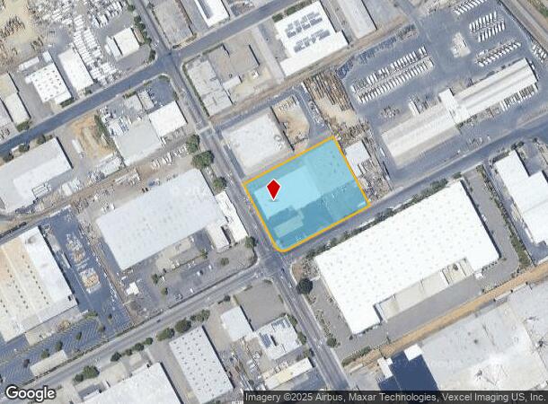  2690 Alvarado St, San Leandro, CA Parcel Map