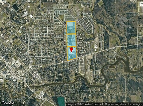  3800 Baker Dr, Dickinson, TX Parcel Map