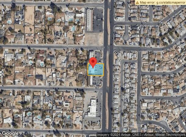  2167 N Decatur Blvd, Las Vegas, NV Parcel Map