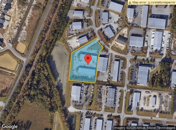  3126 Kitty Hawk Rd, Wilmington, NC Parcel Map