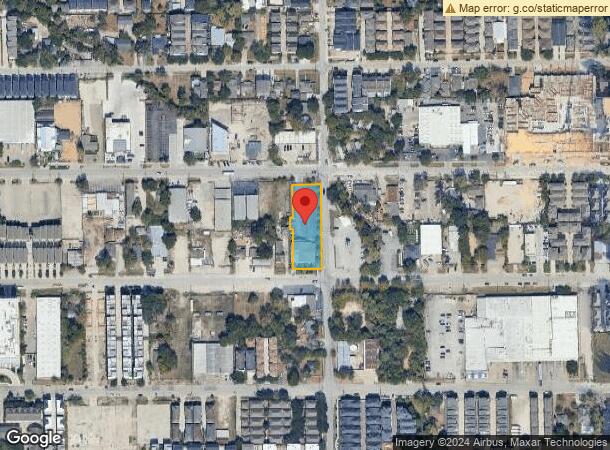  1919 Beall St, Houston, TX Parcel Map