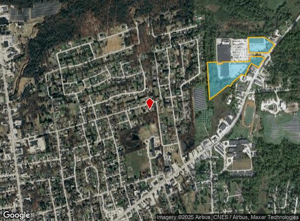 293 Us Route 4 E, Rutland, VT Parcel Map