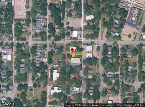  1248 Sw Fillmore St, Topeka, KS Parcel Map