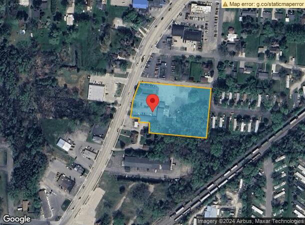  1450 Marinette Ave, Marinette, WI Parcel Map