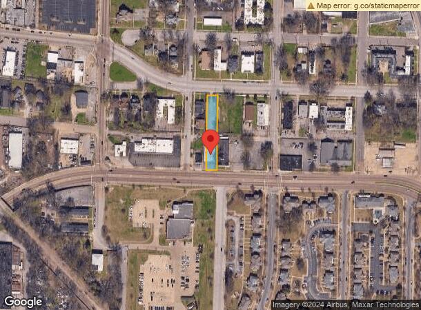  966 E Eh Crump Blvd, Memphis, TN Parcel Map