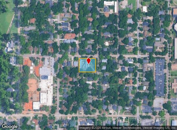  702 S Lahoma Ave, Norman, OK Parcel Map