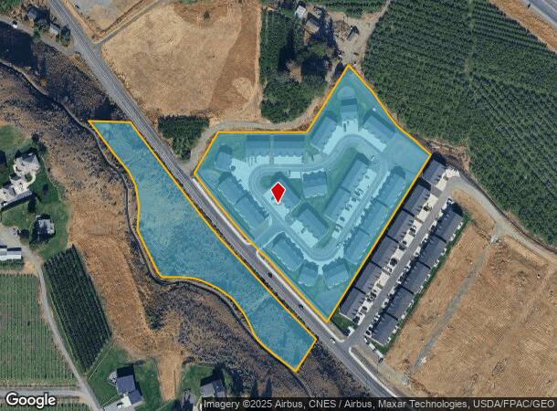  5101 W Powerhouse Rd, Yakima, WA Parcel Map