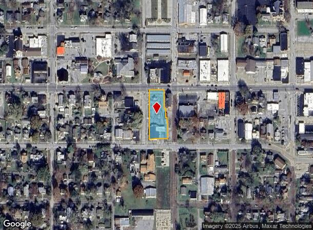  1709 Walnut St, Murphysboro, IL Parcel Map