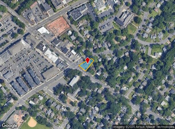  69 S Martine Ave, Fanwood, NJ Parcel Map