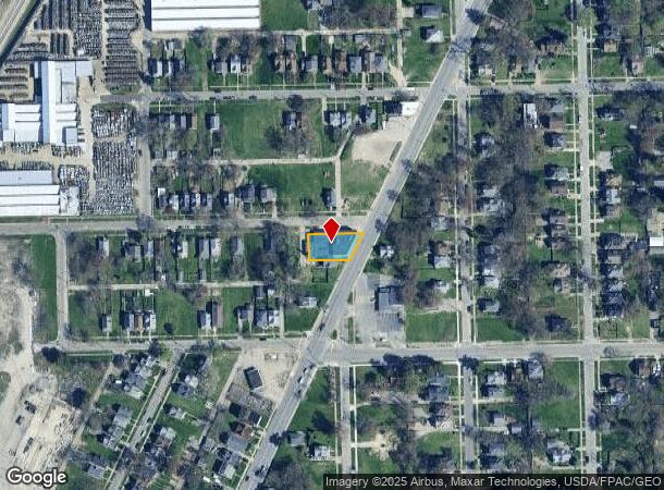  2531 N Detroit Ave, Toledo, OH Parcel Map