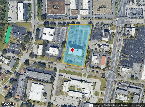 1707 Orlando Central Pky, Orlando, FL Parcel Map
