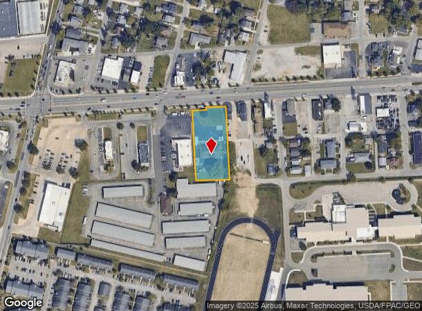 5381 W Broad St, Columbus, OH Parcel Map