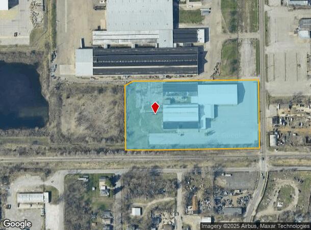  1421 S Walnut St, South Bend, IN Parcel Map