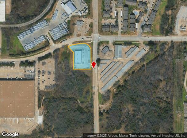  899 Duncan Perry Rd, Arlington, TX Parcel Map