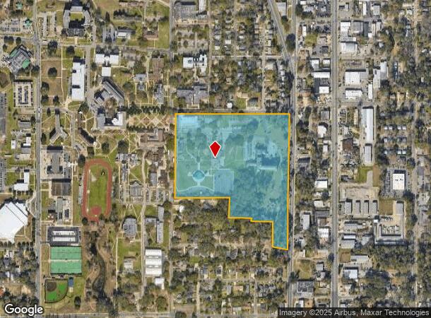  1810 S Adams St, Tallahassee, FL Parcel Map