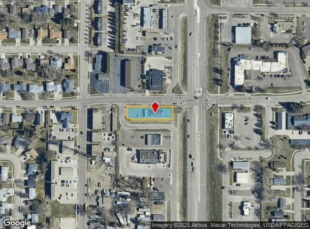  2020 N 12Th St, Bismarck, ND Parcel Map