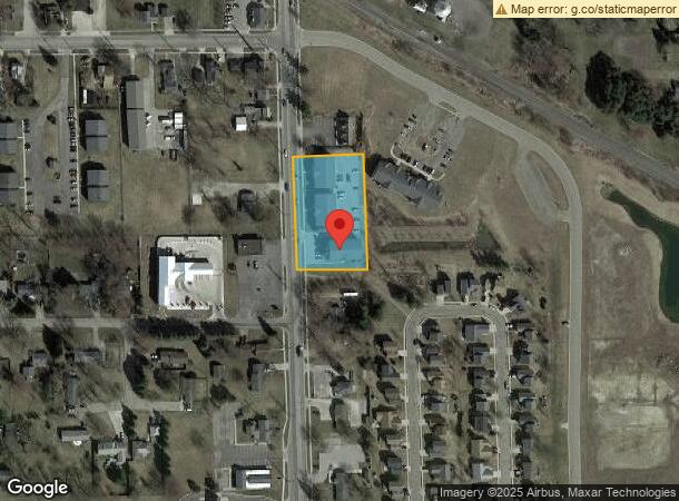  633 S Grand Ave, Fowlerville, MI Parcel Map