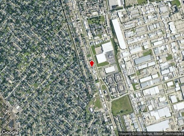 1299 Hickory Ave, New Orleans, LA Parcel Map