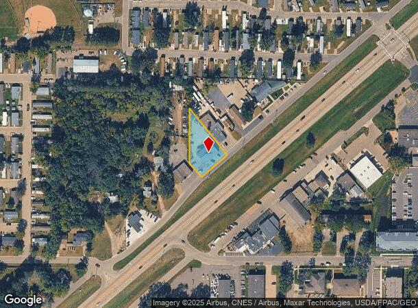 9040 N Service Dr, Circle Pines, MN Parcel Map