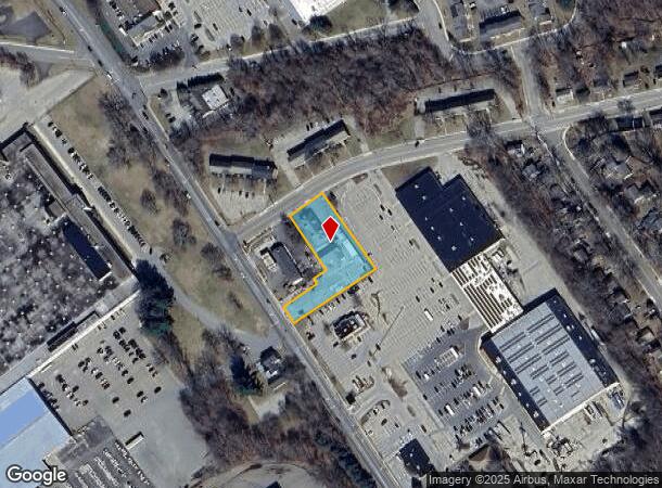 1607 Main St, Willimantic, CT Parcel Map