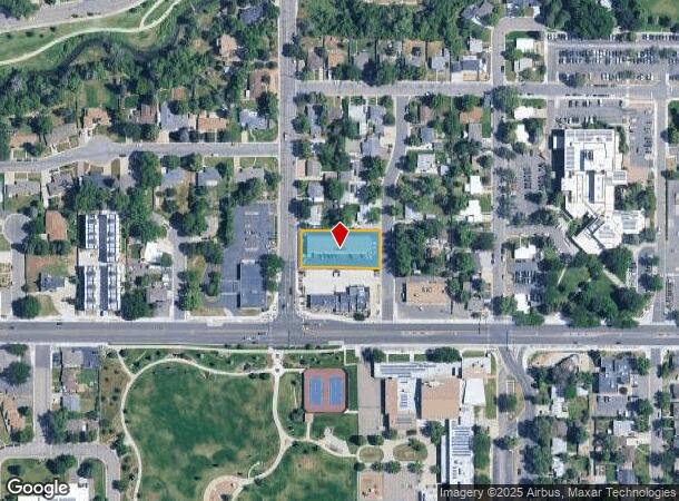  5840 Carr St, Arvada, CO Parcel Map