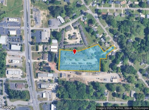  1317 Sparkman St Nw, Hartselle, AL Parcel Map