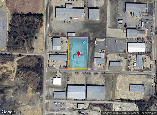 940 Runway Ave, Conway, AR Parcel Map