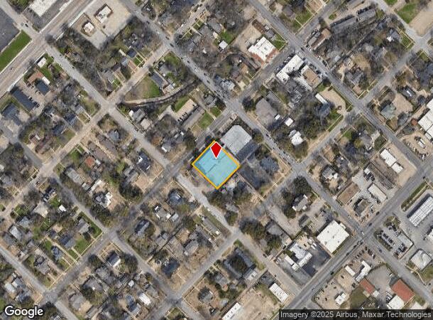  2612 Washington Ave, Waco, TX Parcel Map