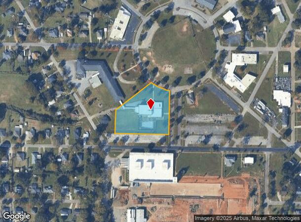  Circle Dr, Lafayette, AL Parcel Map