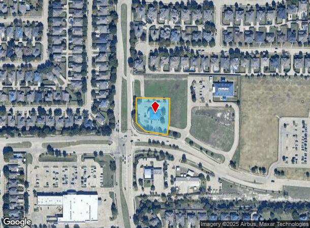  1204 Angel Pkwy, Allen, TX Parcel Map