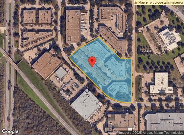  6000 Campus Circle Dr W, Irving, TX Parcel Map