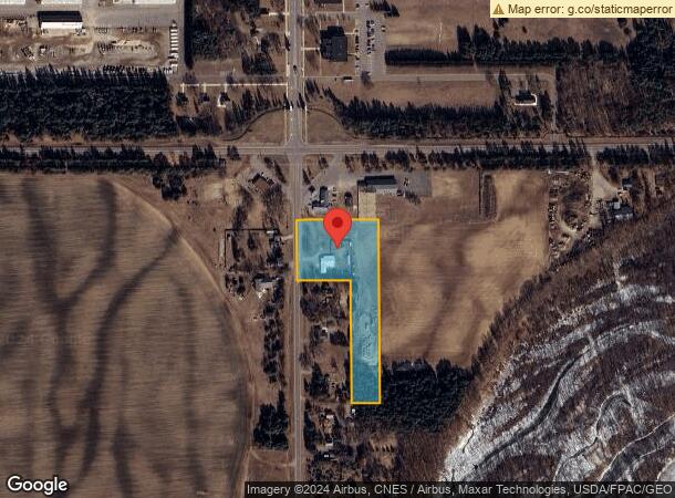  21590 Grouse Rd, Little Falls, MN Parcel Map