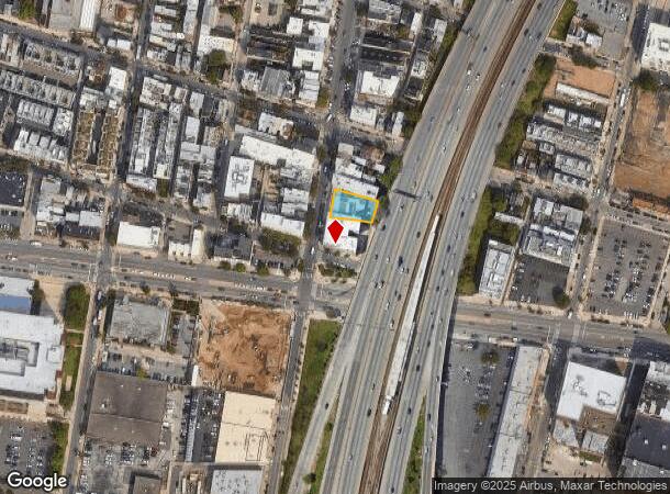  611 N 2Nd St, Philadelphia, PA Parcel Map