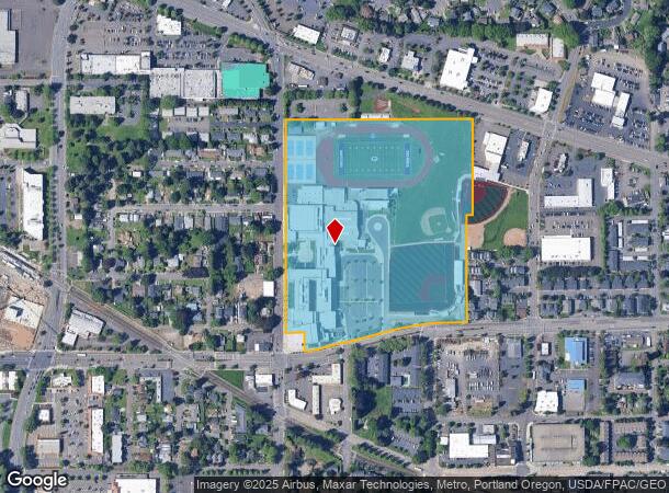  1200 N Main Ave, Gresham, OR Parcel Map