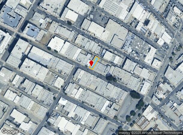  1111 E 12Th St, Los Angeles, CA Parcel Map
