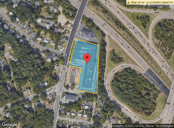  980 Washington St, Dedham, MA Parcel Map