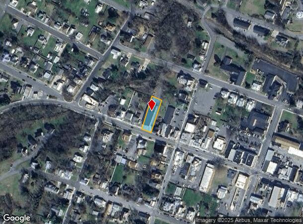  244 W King St, Strasburg, VA Parcel Map