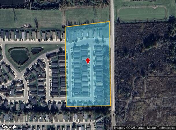  25873 Manchester Dr, Flat Rock, MI Parcel Map