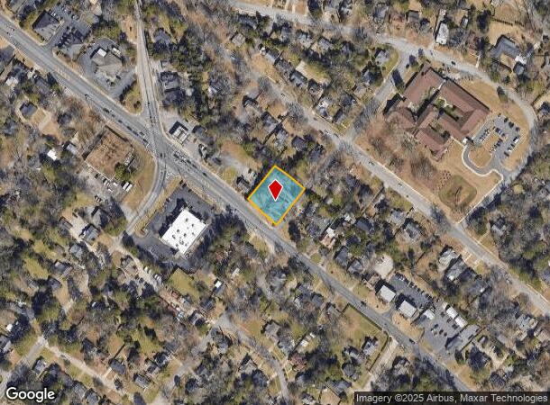  3821 Vineville Ave, Macon, GA Parcel Map