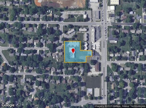 1023 W Elm Ter, Olathe, KS Parcel Map